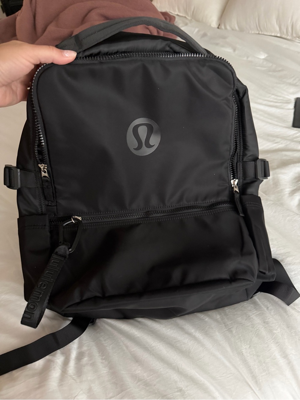 Classic Black Men's Backpack - Everyday Carry - Picture 3 of 3
